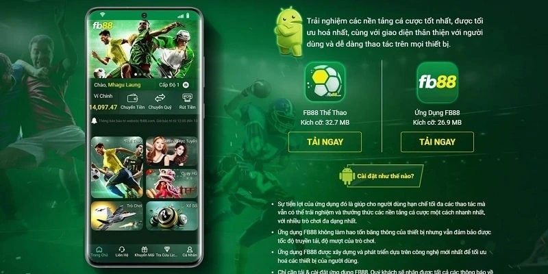 Tải App FB88 2 Tải app FB88 đối với hệ điều hành IOS tương đối đơn giản với 4 bước
